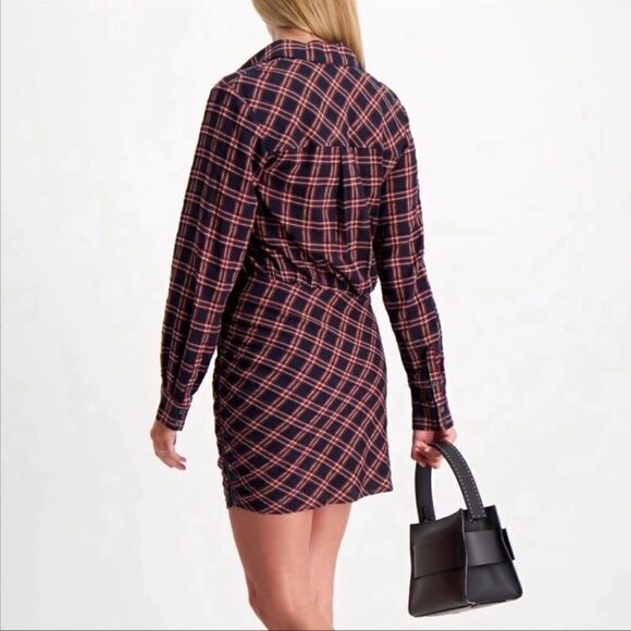 NWT Veronica Beard Karen Dress Navy Multi Size 4 - Picture 6 of 15